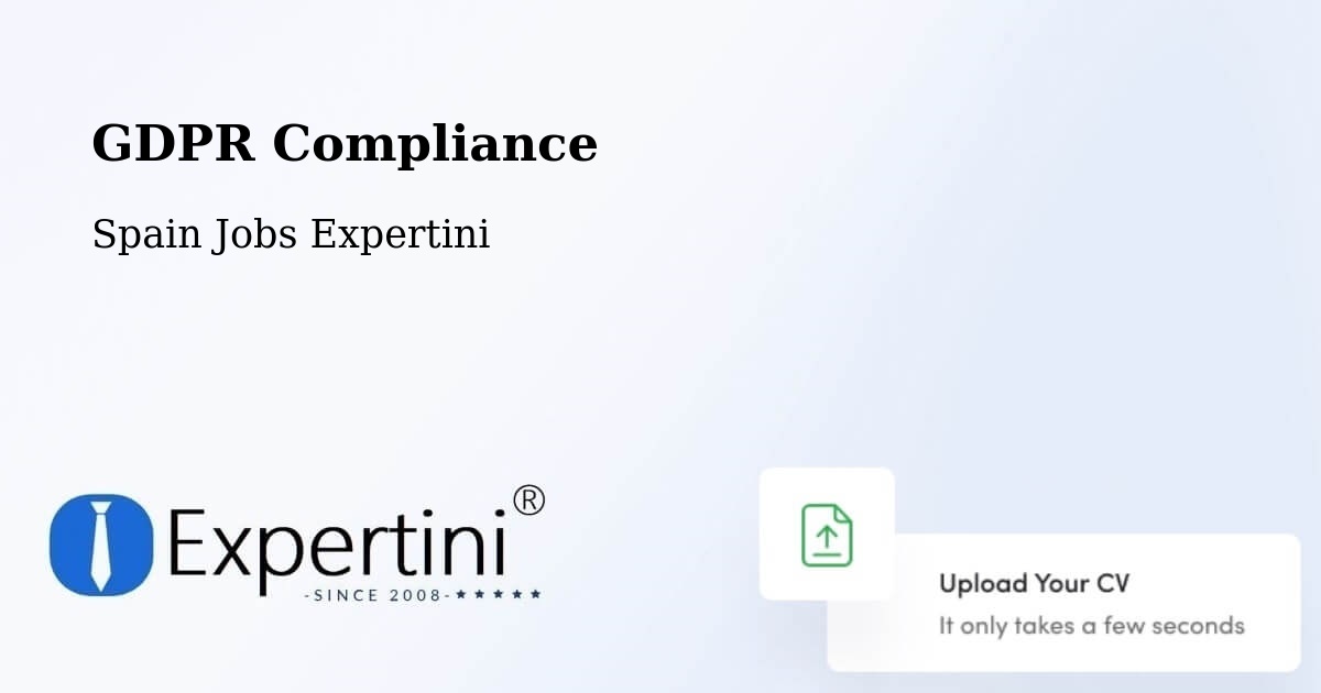 EU GDPR Compliance Statement – Bormujos - Spain Jobs Expertini